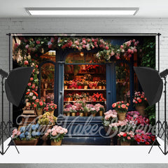 Lofaris Showcase Vine Colorful Floral Photo Spring Backdrop