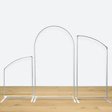 Load image into Gallery viewer, Lofaris Silver Stands Set Arched Backdrop Frame for Party