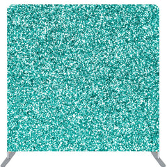 Lofaris Simple Blue Sparkling Fabric Backdrop Cover For Party