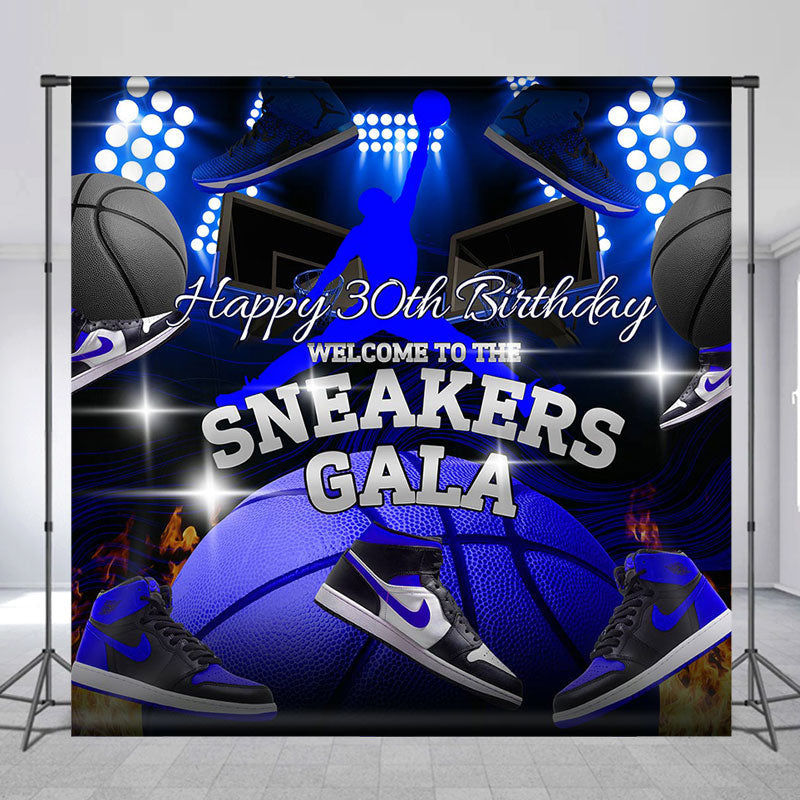 Lofaris Sneakers Gala Basketball Custom 30Th Birthday Backdrop