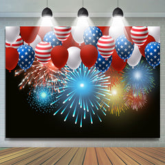 Lofaris Spark Balloon Independence Day Backdrop For Party