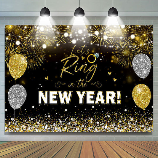 Lofaris Spark Balloon Lets Ring In The New Year Backdrop