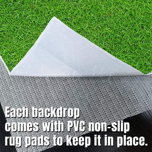 Lofaris Spring Fresh Grass Lawn Floor Mat For Photo Booth