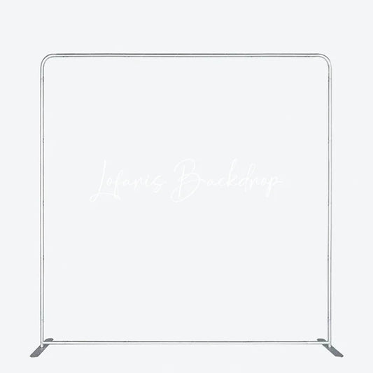 Lofaris Silver Pillow Cover Heavy Duty Tension Backdrop Frame