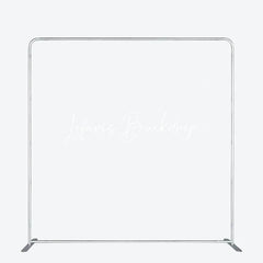 Lofaris Silver Pillow Cover Heavy Duty Tension Backdrop Frame