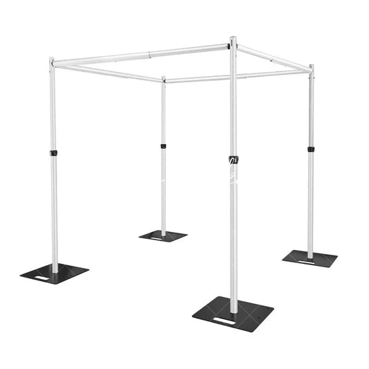 Lofaris Square Adjustable Pipe Drape Backdrop Stand for Event