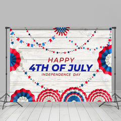 Lofaris Stars Happy 4th Of July Independence Day Backdrop
