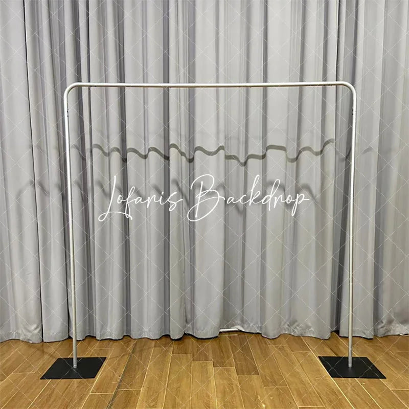 Lofaris Silver Square Heavy Duty Backdrop For Party Decor