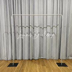 Lofaris Silver Square Heavy Duty Backdrop For Party Decor