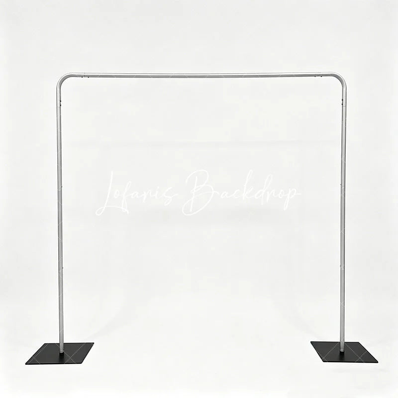 Lofaris Silver Square Heavy Duty Backdrop For Party Decor