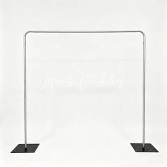 Lofaris Silver Square Heavy Duty Backdrop For Party Decor