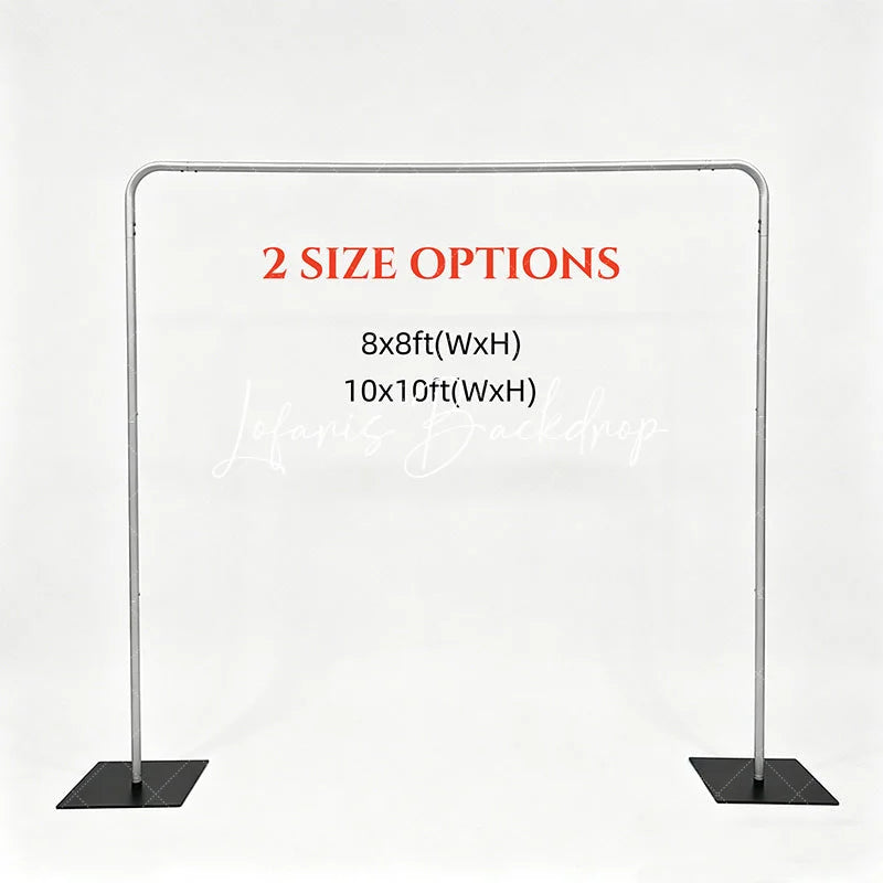 Lofaris Silver Square Heavy Duty Backdrop For Party Decor