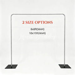 Lofaris Silver Square Heavy Duty Backdrop For Party Decor