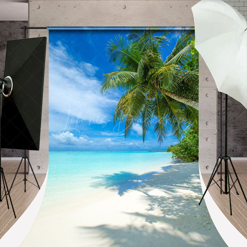 Sun Backdrop Sun Shadow Shoal Summer Sweep Backdrop For Photo - Lofaris