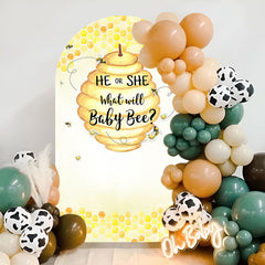 Lofaris Sweet Baby Bee Honey Shower Party Arch Backdrop