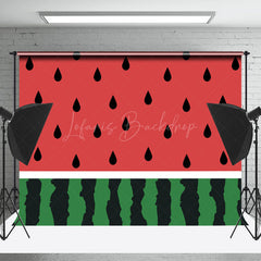 Lofaris Sweet Watermelon Birthday Backdrop For Photograph