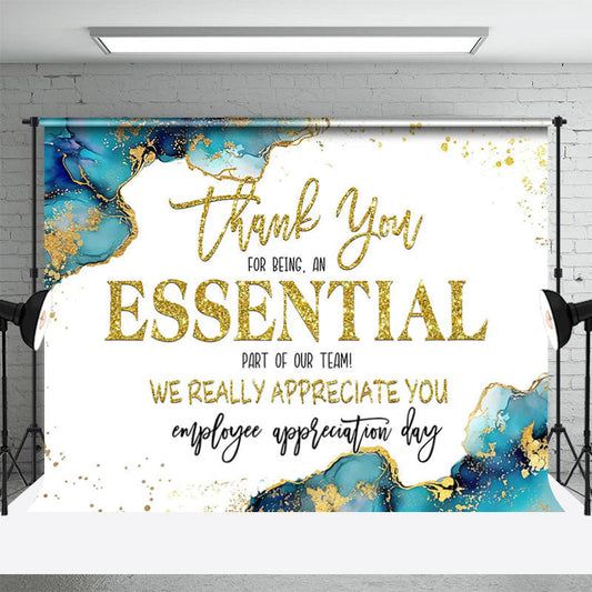 Lofaris Thank You For Being An Essential Part Of Us Backdrop