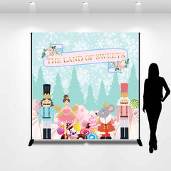 Lofaris The Land Of Sweet Personalized Birthday Backdrop