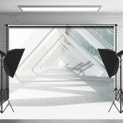 Lofaris Triangular Corridor Architecture Backdrop For Photo