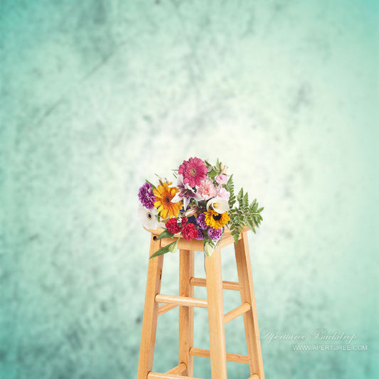 Lofaris Turquoise Abstract Textured Photography Backdrop