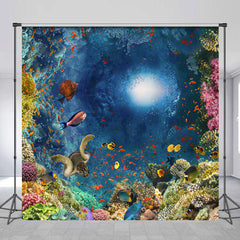 Lofaris Under The Sea Landscape Coral Fish Photo Background