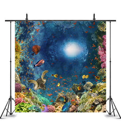 Lofaris Under The Sea Landscape Coral Fish Photo Background