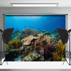 Lofaris Underwater Seaweed Fish Summer Photography Backdrop