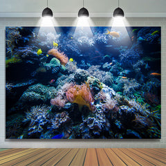 Lofaris Underwater World Sea Fish Anemone Summer Backdrop