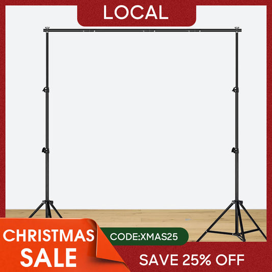 (7 Day Delivery) Adjustable 6.5x6.5ft/2x2m Photo Backdrop Background Stand With Carry Bag
