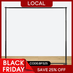 (7 Day Delivery) Plus Size Adjustable Step and Repeat Backdrop Banner Stand