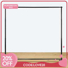 (7 Day Delivery) Plus Size Adjustable Step and Repeat Backdrop Banner Stand