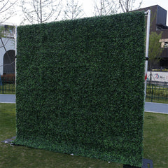 Lofaris Green Turf Cloth Simulation Plant Wall Party Backdrop