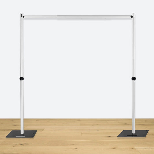 (7 Day Delivery) Heavy Duty Adjustable Aluminum Backdrop Stand for Event