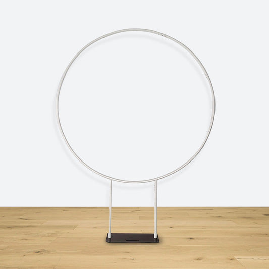 (7 Day Delivery) Party & Hoop Balloon Circle Loop Flower Arch Photo Booth Backdrop Stand