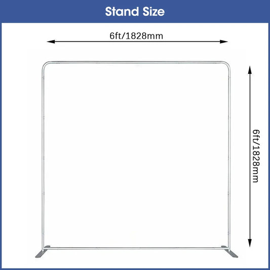 Lofaris (7 Day Delivery) Aluminum Square Straight Tension Backdrop Stand