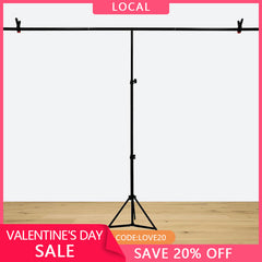 (7 Day Delivery) T-Shape Adjustable Backdrop Stand Support Frame