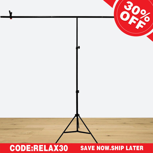(7 Day Delivery) T-Shape Adjustable Backdrop Stand Support Frame