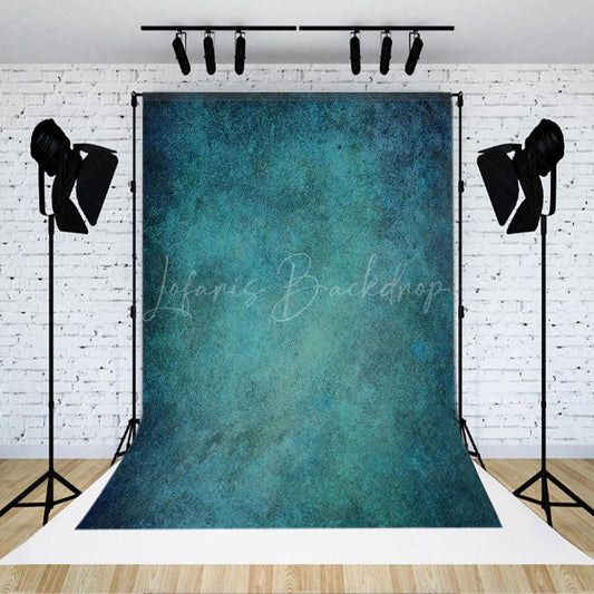 Lofaris Vintage Abstract Teal Texture Photography Backdrop