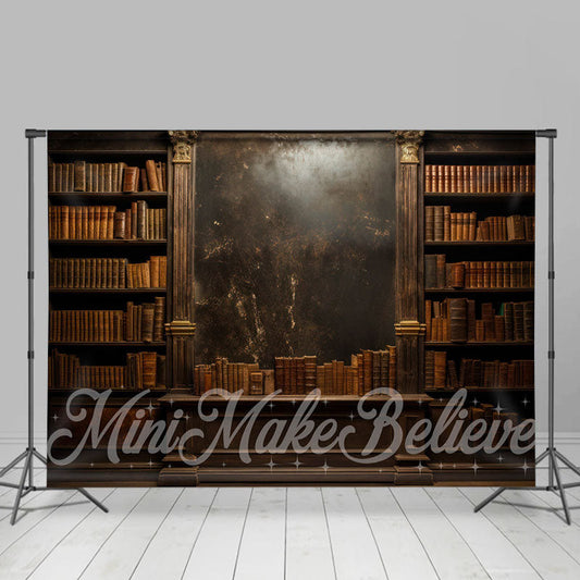 Lofaris Vintage Bookcase Rusty Wall Photoshoot Backdrop