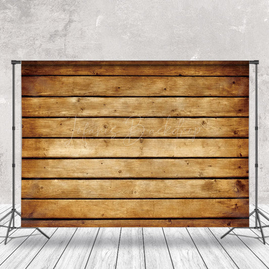 Lofaris Vintage Brown Wood Grain Wall Photo Booth Backdrop