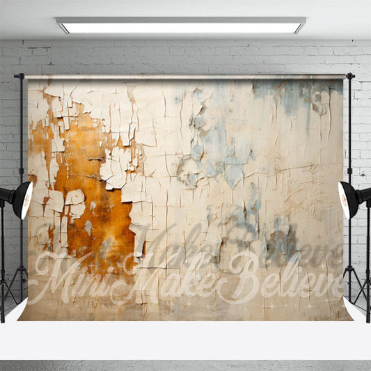 Lofaris Vintage Siding White Shabby Backdrop For Photograph