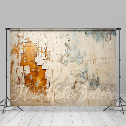 Lofaris Vintage Siding White Shabby Backdrop For Photograph