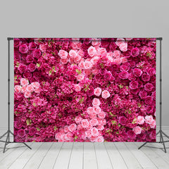 Lofaris Vivid Blooming Rose Hermosa Backdrop For Photoshoot