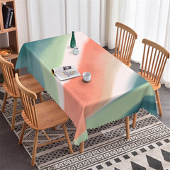 Lofaris Watercolor Absract And Simple Rectangle Tablecloth