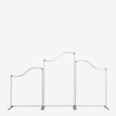 Lofaris Wave Top Arch Chiara Wall Party Frame 3 Piece Set