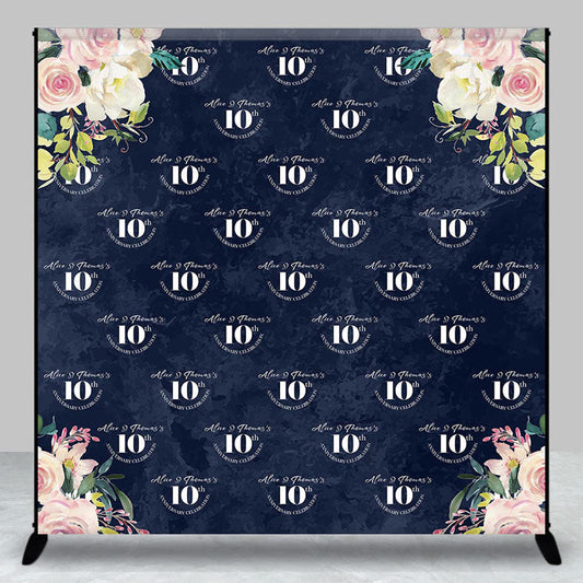 Lofaris Wedding Anniversary Photo Step And Repeat Backdrop