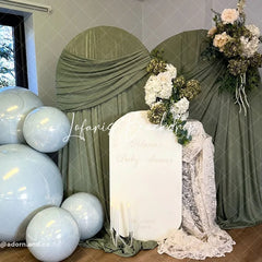 Lofaris White Inflatable Mirror Ball Giant Balloon for Decor