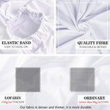 Load image into Gallery viewer, Lofaris White Simple Happy Birthday Round Backdrop for Party
