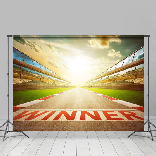 Lofaris Winner Athletic Field Stands Sport Olympic Backdrop