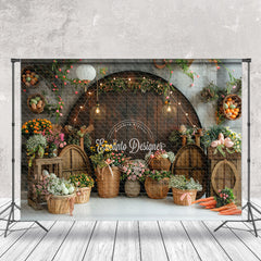 Lofaris Wood Arch - Door Grey White Wall Backdrop For Easter